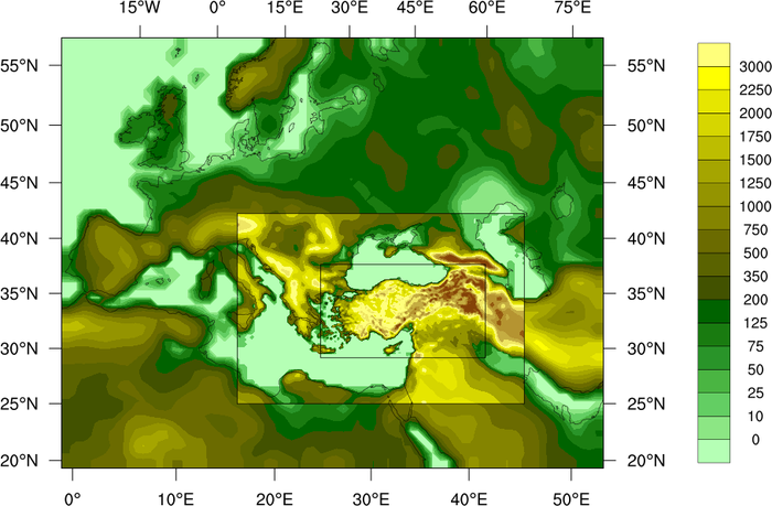 Ncl Graphics Contours Overlaid On Contours