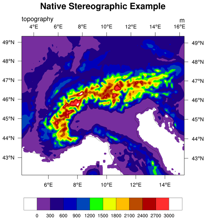 Ncl Graphics Native Grid Projections